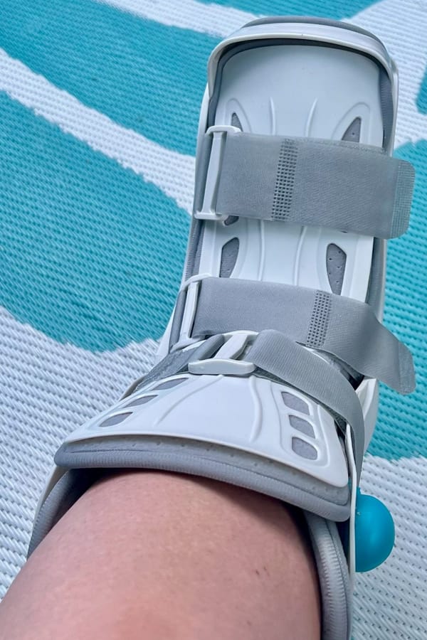 Week Three - The Tale of My Epic Foot Fracture Adventure: Featuring My Heroic Friends